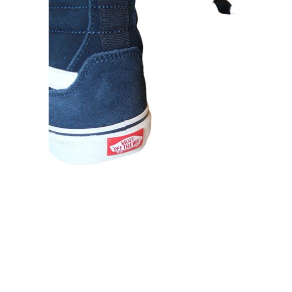 NEW MEN'S SZ 11 13 VANS FILMORE HI VANSGUARD‎ SUEDE SNEAKERS BLUE WHITE - Picture 4 of 7